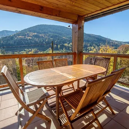 Cocooning Chalet, Mountain View, Sauna, 6 People Apartment Ventron