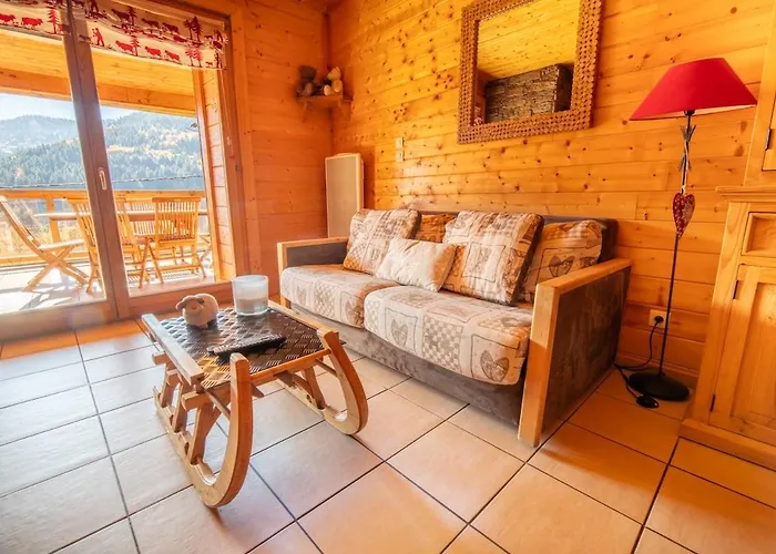 Cocooning Chalet, Mountain View, Sauna, 6 People *