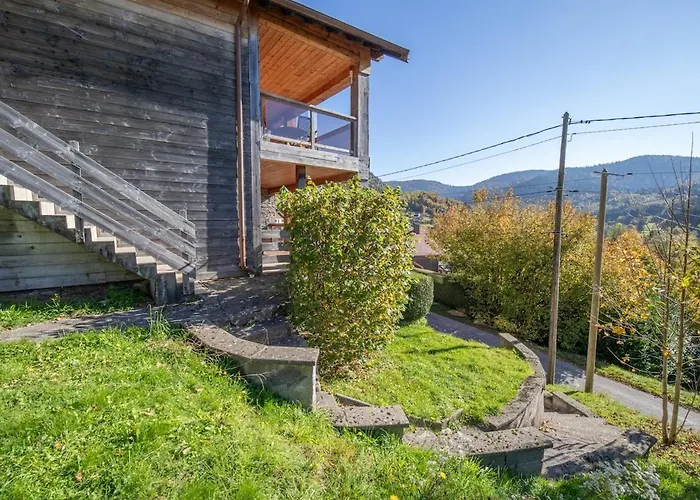 Cocooning Chalet, Mountain View, Sauna, 6 People Ventron