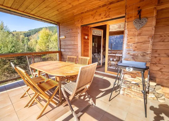 Cocooning Chalet, Mountain View, Sauna, 6 People *